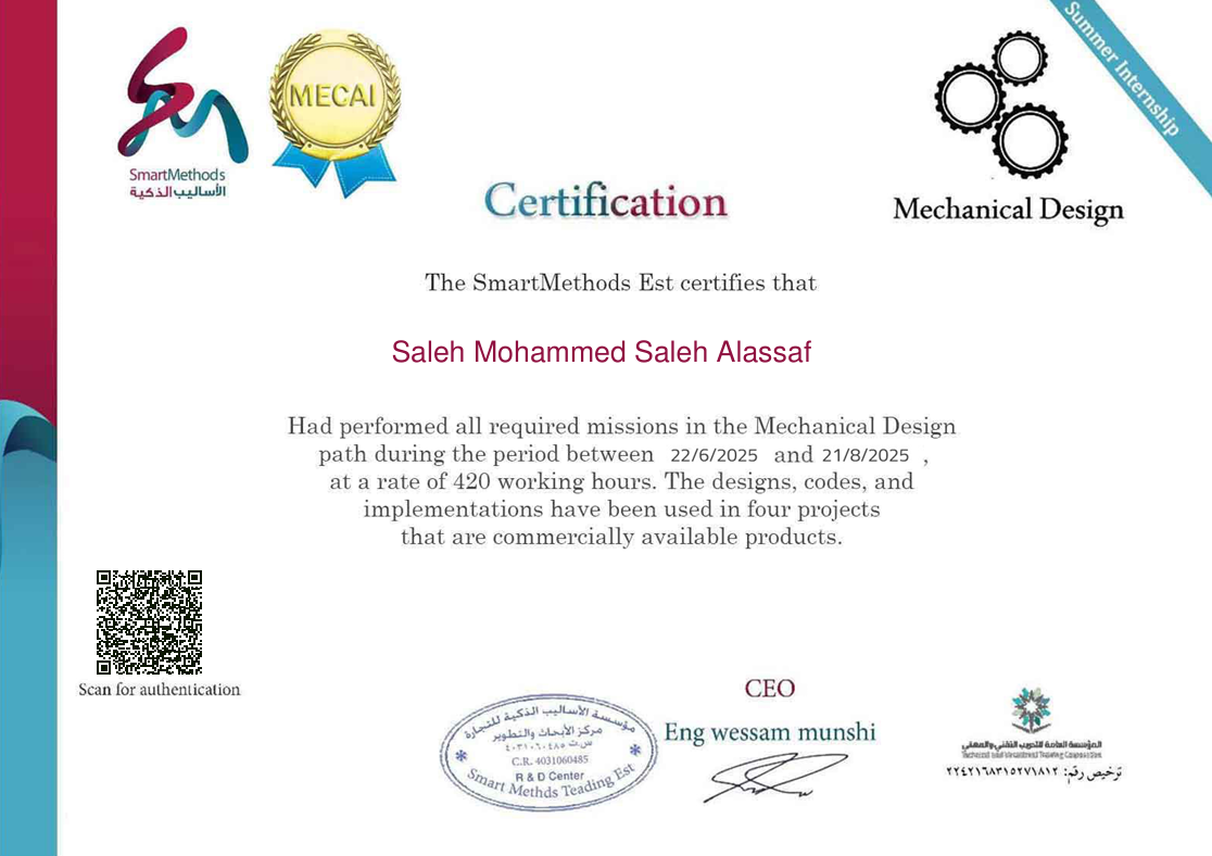 Certificate 9